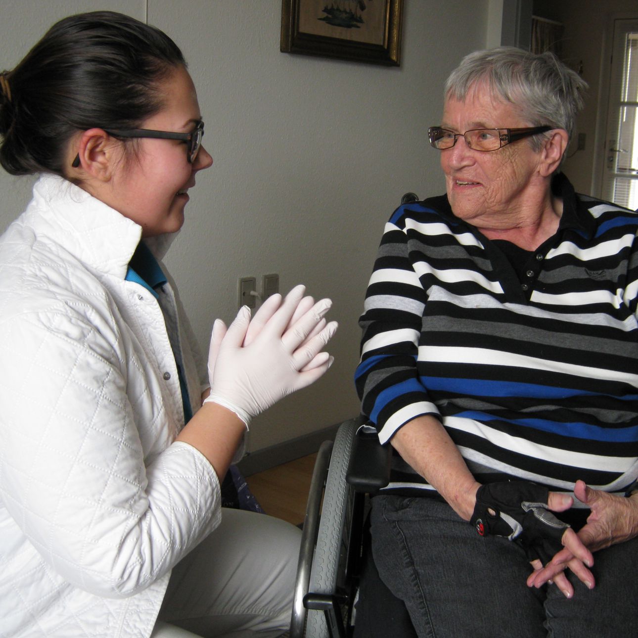 Klinikassistent og borger